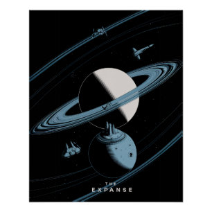 De Expanse-SciFi-verkenning Perfect Poster