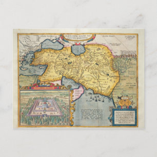 De expeditie van Alexander de Grote Briefkaart