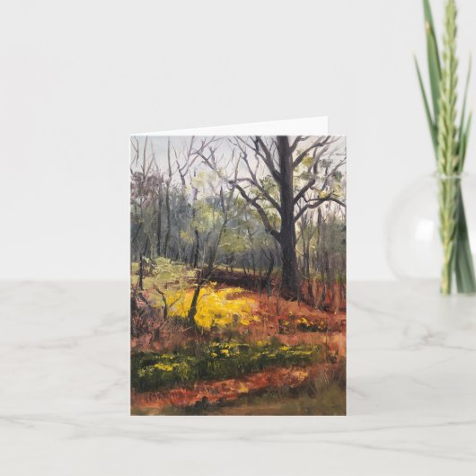 De Explosie van de lente Kaart (Voorkant)