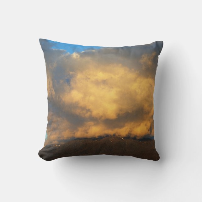 De explosie van de Sunset Cloud Kussen (Voorkant)