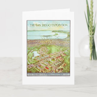 De Expositie van Panama - van Californië in San Kaart