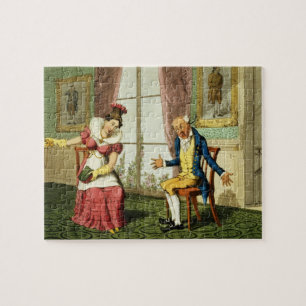 De expostulatie, pub. door G. Humphrey, 1821 (colo Legpuzzel
