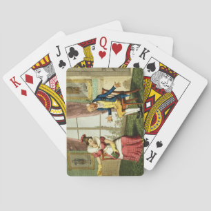 De expostulatie, pub. door G. Humphrey, 1821 (colo Pokerkaarten