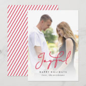 De extatische Klassieke Kaart van de Foto van de (Voorkant / Achterkant)