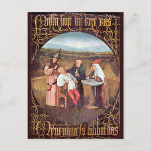 De extractie van de steen van de waanzin briefkaart