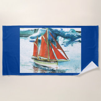 De Eyrún zorgt voor open water Strandlaken