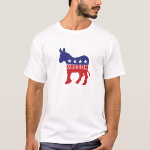 De Ezel van de Democraat van Oregon T-shirt