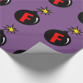 de f-bom cadeaupapier (Hoek)