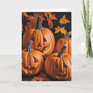 De Fab Four Punpkins Kaart