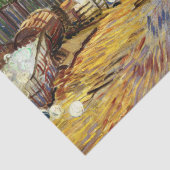 De fabriek (1887) van Vincent Van Gogh Tissue Pap Tissuepapier (Detail)