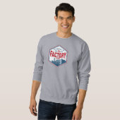 De Factory Bar Kleur Shield Sweatshirt (Voorkant volledig)