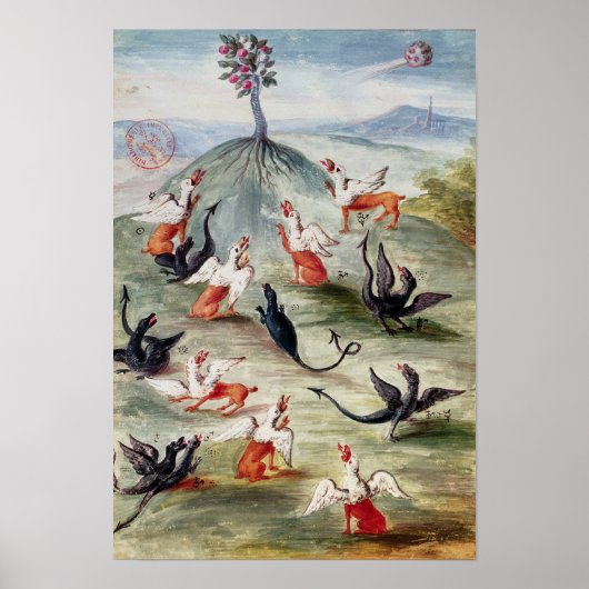 De Fair Flower on the Mountain' Poster (Voorkant)