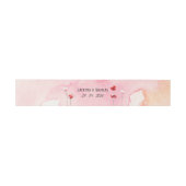 De Faire-part Bandeau "Coquelicots" (Plat)
