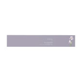 De Faire-part Invitation Bandeau Ventre (Plat)