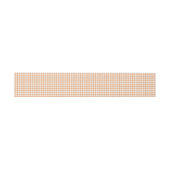 De Faire-part Petit Citrouille Gingham Invitation Bandeau Ventre (Plat)