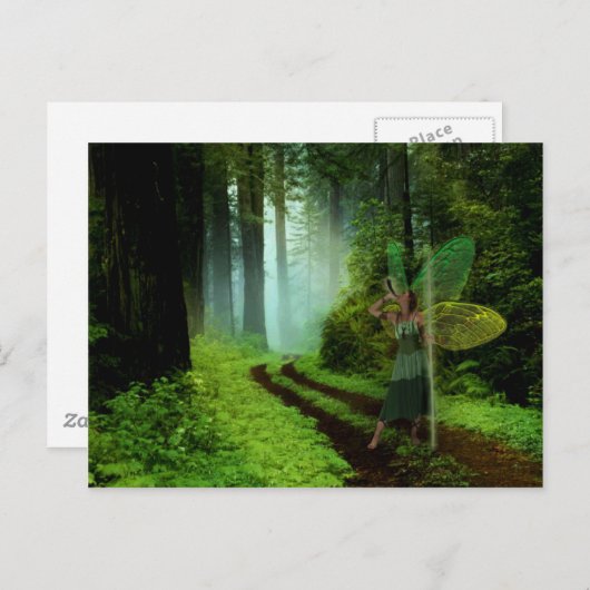 De Fairies oproepen Briefkaart (Voorkant / Achterkant)