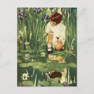 De Fairies Picnic Briefkaart