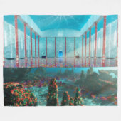 De fairy Bath Fleece Blanket (Voorkant (Horizontaal))