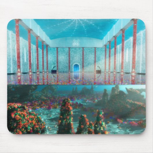 De fairy Bath Mousepad Muismat (Voorkant)