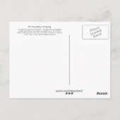 De Fairy Nekos van de lente Briefkaart (Achterkant)