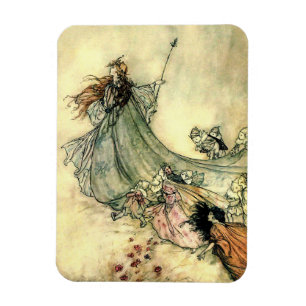 De Fairy Queen 3"x4" Photo Magnet Magneet