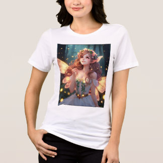 De Fairy Queen's Blessing Canvas Vrouwen T-shirt