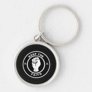 De Faith 45-rpm vinyl Premium Sleutelhanger behoud