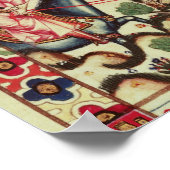 De Falcon Hunt uit het manuscript Poster (Hoek)