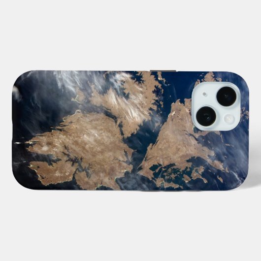 De Falklandeilanden (Islas Malvinas). Case-Mate iPhone Case (Achterkant (horizontaal))