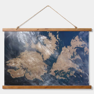 De Falklandeilanden (Islas Malvinas). Hangend Wandkleed