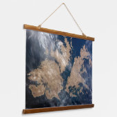De Falklandeilanden (Islas Malvinas). Hangend Wandkleed (Gebogen)