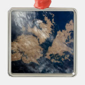 De Falklandeilanden (Islas Malvinas). Metalen Ornament (Voorkant)