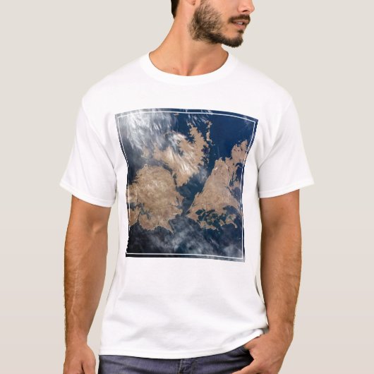 De Falklandeilanden (Islas Malvinas). T-shirt (Voorkant)