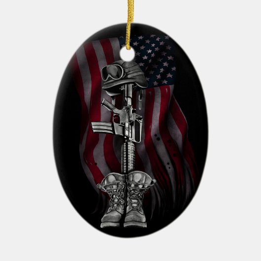 De Fallen Soldier Ornament (Voorkant)