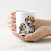 De familie Beagel Koffiemok