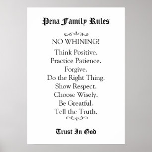 De familie beslist Poster