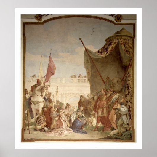 De familie Darius voor Alexander Poster (Voorkant)