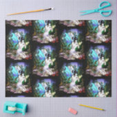 De familie Fairy en de Firefly Tissuepapier (Craft)