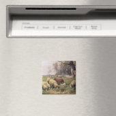 De familie Shepherd Magneet (Insitu (Vaatwasser))