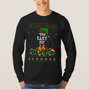 De familie van de familie is lomp de luie kerst. t-shirt