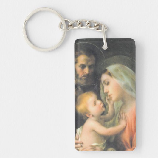 De familie van de Greep - Religieuze Magnet Sleutelhanger (Voorkant)