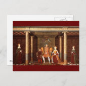 De familie van Henry VIII Briefkaart (Voorkant / Achterkant)