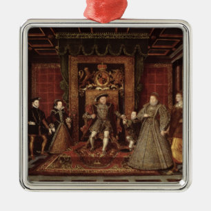 De familie van Henry VIII: Metalen Ornament