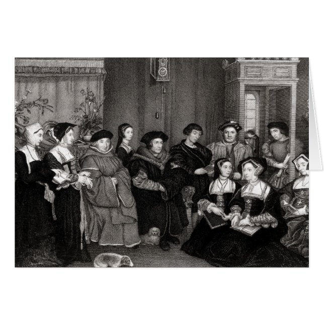 De familie van Thomas More (Voorkant Horizontaal)