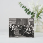 De familie van Thomas More Briefkaart (Staand voorkant)