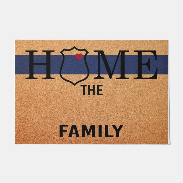 De familienaam Mat, Cool gepersonaliseerd Deurmat (Voorkant)