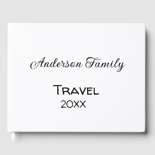 De familienaam reisvakantie avontuur voeg jaar toe gastenboek