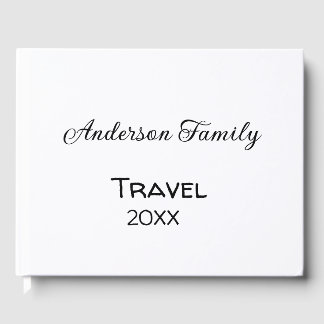 De familienaam reisvakantie avontuur voeg jaar toe gastenboek