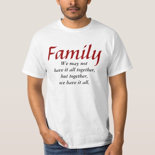 De famille T-shirt ensemble (Devant)