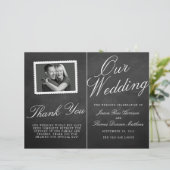 De Fancy Collecties van het Chalkboard Wedding (Staand voorkant)